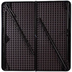 Flash Furniture 2.83-Foot Square Bi-Fold Plastic Folding Table With Carrying Handle -Flash Furniture Sales Store GUEST 7519d884 bb7b 4fdd 87c3 523d8847ae4a