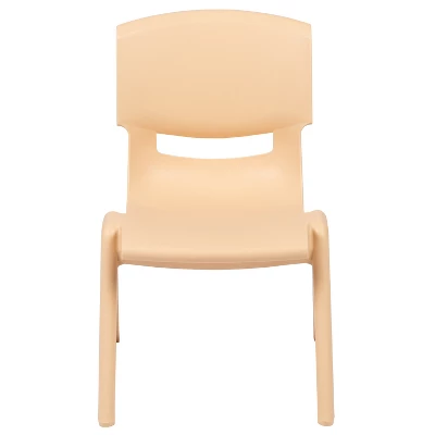 Flash Furniture 2 Pack Plastic Stackable School Chair With 12" Seat Height 10 Flash Furniture 2 Pack Plastic Stackable School Chair With 12" Seat Height - Image 10