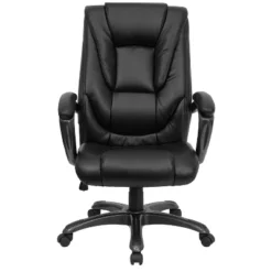 High Back Executive Swivel Office Chair Black Leather - Flash Furniture -Flash Furniture Sales Store GUEST 7787ec43 edf0 4f8d 8c36 1fdbcea7e1f2