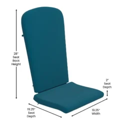 Flash Furniture Charlestown Set Of 2 All-Weather Poly Resin Wood Adirondack Chairs With Cushions For Deck, Porch, And Patio 29 Flash Furniture Charlestown Set Of 2 All-Weather Poly Resin Wood Adirondack Chairs With Cushions For Deck, Porch, And Patio -Flash Furniture Sales Store GUEST 77deef07 99ad 403f a537 a60e085ae254