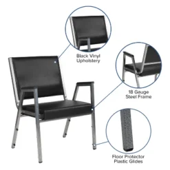 Flash Furniture HERCULES Series 1000 Lb. Rated Antimicrobial Bariatric Medical Reception Arm Chair -Flash Furniture Sales Store GUEST 7810b6cb e4f5 411b 84ad d20d5487873c