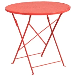 Flash Furniture Oia Commercial Grade 30" Round Indoor-Outdoor Steel Folding Patio Table -Flash Furniture Sales Store GUEST 790509ae b813 40e4 99e1 a882a7571cc4