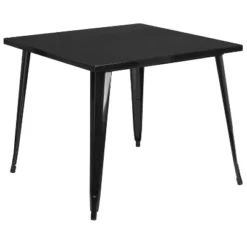 Flash Furniture Commercial Grade 35.5" Square Metal Indoor-Outdoor Table -Flash Furniture Sales Store GUEST 7a519933 8797 412b 875c 29e4447a0df6