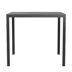 Flash Furniture Harris Commercial Grade Indoor/Outdoor Black Square Steel Patio Dining Table For 4 With Black Poly Resin Slatted Top -Flash Furniture Sales Store GUEST 7d8c3796 6637 4a9f b350 47e745c9e507