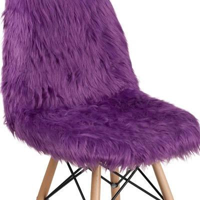Flash Furniture Shaggy Dog Accent Chair 4 Flash Furniture Shaggy Dog Accent Chair - Image 4