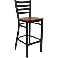 Flash Furniture Black Ladder Back Metal Restaurant Barstool -Flash Furniture Sales Store GUEST 7eeaa56c e9c1 4700 8248 dc99f5001a1b