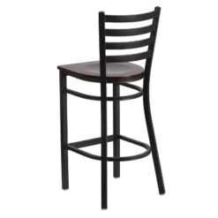 Flash Furniture Black Ladder Back Metal Restaurant Barstool -Flash Furniture Sales Store GUEST 7f22c1fe aa72 4825 84ab ffb70c5e49ea