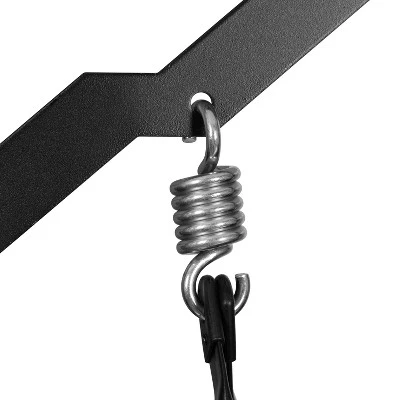 Flash Furniture Tellis 3-Seat Outdoor Steel Converting Patio Swing Canopy Hammock With Cushions / Outdoor Swing Bed 8 Flash Furniture Tellis 3-Seat Outdoor Steel Converting Patio Swing Canopy Hammock With Cushions / Outdoor Swing Bed - Image 8