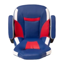 Flash Furniture Ergonomic PC Office Computer Chair - Adjustable Red & Blue Designer Gaming Chair - 360° Swivel - Red Dual Wheel Casters -Flash Furniture Sales Store GUEST 83f24c52 101c 45de 8533 a4bfc7a9fd3c