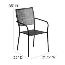Flash Furniture Commercial Grade Indoor-Outdoor Steel Patio Arm Chair With Square Back 16 Flash Furniture Commercial Grade Indoor-Outdoor Steel Patio Arm Chair With Square Back -Flash Furniture Sales Store GUEST 841bf47f 080f 4fa2 9644 42308b107ec7