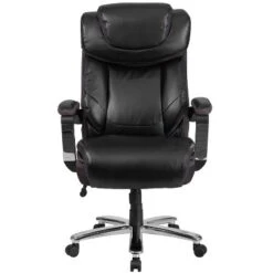 Flash Furniture HERCULES Series Big & Tall 500 Lb. Rated Black LeatherSoft Executive Swivel Ergonomic Office Chair With Adjustable Headrest -Flash Furniture Sales Store GUEST 845bb229 1b4f 4dad a8d5 ed6a3f106621