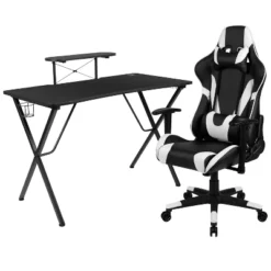 Flash Furniture Gaming Desk And Reclining Gaming Chair Set With Cup Holder, Headphone Hook, And Monitor/Smartphone Stand 23 Flash Furniture Gaming Desk And Reclining Gaming Chair Set With Cup Holder, Headphone Hook, And Monitor/Smartphone Stand -Flash Furniture Sales Store GUEST 8578a611 c0fc 4078 b2cd 069f26ff35cf