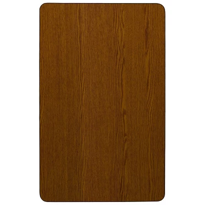 Flash Furniture 30''W X 48''L Rectangular HP Laminate Activity Table - Standard Height Adjustable Legs 1 Flash Furniture 30''W X 48''L Rectangular HP Laminate Activity Table - Standard Height Adjustable Legs