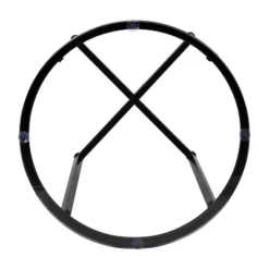 Flash Furniture Greenwich Collection End Table - Modern Clear Glass Accent Table With Crisscross Matte Black Frame -Flash Furniture Sales Store GUEST 85bb86ab 2d29 4551 a328 39c855b2973b