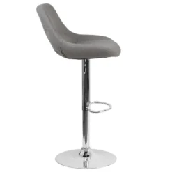 Flash Furniture Contemporary Adjustable Height Gas Lift Swivel Bar Stool With Support Pillow - Kitchen Dining Stool -Flash Furniture Sales Store GUEST 86e40224 1366 4656 b80a 45805bd8f218