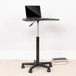 Adjustable Mobile Laptop Computer Desk With Black Top - Flash Furniture -Flash Furniture Sales Store GUEST 89ab5368 3a0d 4f56 bae6 4f6d4f28f306