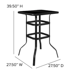 Flash Furniture Outdoor Dining Set - 4-Person Bistro Set - Outdoor Glass Bar Table With All-Weather Patio Stools 17 Flash Furniture Outdoor Dining Set - 4-Person Bistro Set - Outdoor Glass Bar Table With All-Weather Patio Stools -Flash Furniture Sales Store GUEST 8c8b370d a2dc 4054 b6ed 5a5fae54f201