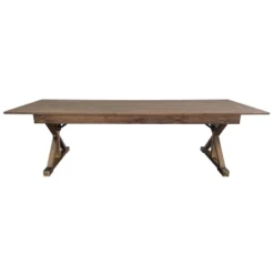 Flash Furniture HERCULES 9' X 40" Rectangular Solid Pine Folding Farm Table With X Legs -Flash Furniture Sales Store GUEST 8d86988c baac 42ac bf91 c899e4edb017