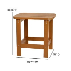 Flash Furniture 2 Pack Charlestown All-Weather Poly Resin Wood Adirondack Chairs With Side Table 20 Flash Furniture 2 Pack Charlestown All-Weather Poly Resin Wood Adirondack Chairs With Side Table -Flash Furniture Sales Store GUEST 8d8f49c4 426b 4639 82d5 c2ee33c272a4