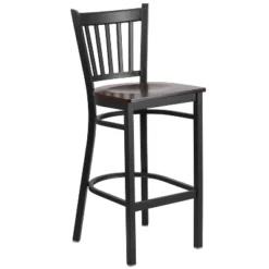 Flash Furniture Black Vertical Back Metal Restaurant Barstool -Flash Furniture Sales Store GUEST 8dbc5766 aed1 4691 aad0 b0e9c5b74146