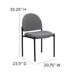 Flash Furniture Comfort Gray Fabric Stackable Steel Side Reception Chair 11 Flash Furniture Comfort Gray Fabric Stackable Steel Side Reception Chair -Flash Furniture Sales Store GUEST 8f4734e2 6f5e 4c8a b356 260ac6399846