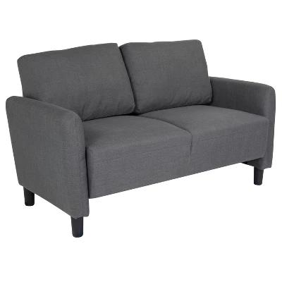 Flash Furniture Candler Park Upholstered Loveseat 7 Flash Furniture Candler Park Upholstered Loveseat - Image 7