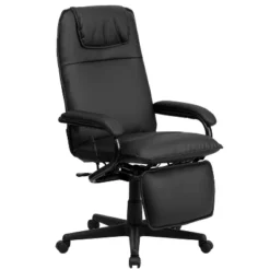 Flash Furniture High Back LeatherSoft Executive Reclining Ergonomic Swivel Office Chair With Arms -Flash Furniture Sales Store GUEST 911483cc 68c8 4cad 9b0b c00342437fb6