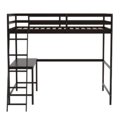 Flash Furniture Riley Loft Bed Frame With Desk, Wooden Bed Frame With Protective Guard Rails & Ladder For Kids And Teens -Flash Furniture Sales Store GUEST 9181c584 707c 4b5e 9b86 10d460f433e5