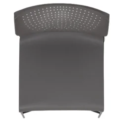 Flash Furniture HERCULES Series 661 Lb. Capacity Gray Full Back Stack Chair With Black Powder Coated Frame -Flash Furniture Sales Store GUEST 9245aa0d fd23 4286 81b8 7532a1513d2f