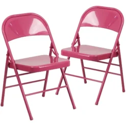 Flash Furniture 2 Pack HERCULES COLORBURST Series Triple Braced & Double Hinged Metal Folding Chair -Flash Furniture Sales Store GUEST 9453cb1b a8dc 4c5c 9efa cc41580621fd