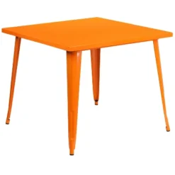 Flash Furniture Commercial Grade 35.5" Square Metal Indoor-Outdoor Table -Flash Furniture Sales Store GUEST 94be82e7 56ed 4364 b153 aa85140de116