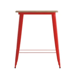 Flash Furniture Declan Commercial Indoor/Outdoor Bar Top Table, 31.5" Square All Weather Poly Resin Top With Steel Base -Flash Furniture Sales Store GUEST 95bd1564 0394 478c 9e25 61b6ef38bb7a