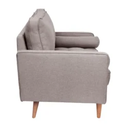 Flash Furniture Hudson Mid-Century Modern Loveseat Sofa With Tufted Upholstery & Solid Wood Legs -Flash Furniture Sales Store GUEST 987755dd ec60 44e6 b04a 984d9657d99f