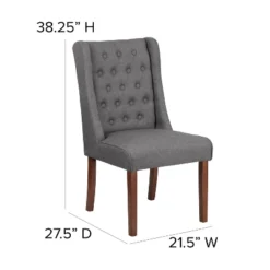 Flash Furniture HERCULES Preston Series Tufted Parsons Chair With Side Panel Detail -Flash Furniture Sales Store GUEST 9a2aaeca 0484 496e 9e84 65844800e698
