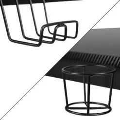 Flash Furniture Gaming Desk 45.25" X 29" Computer Table Gamer Workstation With Headphone Holder And 2 Cable Management Holes -Flash Furniture Sales Store GUEST 9b9d6bc4 d2c4 4dbd b9b4 905d0ff5657d