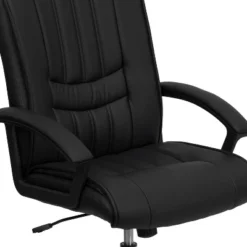 Flash Furniture Mid-Back Black LeatherSoft Swivel Manager's Office Chair With Arms -Flash Furniture Sales Store GUEST 9c3724c4 bbbe 4e67 be7e 74c6241130dc