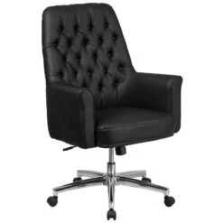 Flash Furniture Mid-Back Traditional Tufted LeatherSoft Executive Swivel Office Chair With Arms -Flash Furniture Sales Store GUEST 9c3cc5c1 2a99 402c 86ff 8189e53cd184