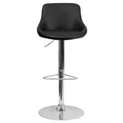 Flash Furniture Contemporary Vinyl Bucket Seat Adjustable Height Barstool With Chrome Base 10 Flash Furniture Contemporary Vinyl Bucket Seat Adjustable Height Barstool With Chrome Base -Flash Furniture Sales Store GUEST 9f196f54 ecf9 436d b154 142ee172c0c5