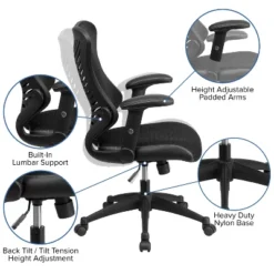 Executive Swivel Office Chair With Mesh Padded Seat - Flash Furniture -Flash Furniture Sales Store GUEST a13951a2 6f77 462e 8b53 b3378df32b60