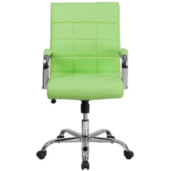 Flash Furniture Mid-Back Vinyl Executive Swivel Office Chair With Chrome Base And Arms -Flash Furniture Sales Store GUEST a3b51b65 0702 45cc 963e d551372dc15a