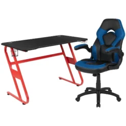 Flash Furniture Gaming Desk And Racing Chair Set With Cup Holder And Headphone Hook -Flash Furniture Sales Store GUEST a5ae6c76 f125 419b b9c2 9283f084e48e