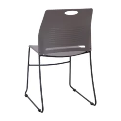 Flash Furniture HERCULES Series Commercial Grade 660 Lb. Capacity Plastic Stack Chair With Powder Coated Sled Base Frame And Integrated Carrying Handle -Flash Furniture Sales Store GUEST a78906b7 3c0b 4858 9f74 c3323333460e