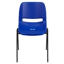 Flash Furniture HERCULES Series 440 Lb. Capacity Kid's Navy Ergonomic Shell Stack Chair With Black Frame And 14" Seat Height -Flash Furniture Sales Store GUEST a855cb22 e963 45f0 be67 b2981d02c2bc