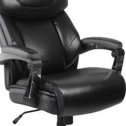 Flash Furniture HERCULES Series Big & Tall 500 Lb. Rated Black LeatherSoft Executive Swivel Ergonomic Office Chair With Adjustable Headrest -Flash Furniture Sales Store GUEST a8b93f79 fc4c 4fba add3 cb2007018ce1