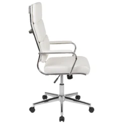 Flash Furniture Hansel High Back White LeatherSoft Contemporary Panel Executive Swivel Office Chair 22 Flash Furniture Hansel High Back White LeatherSoft Contemporary Panel Executive Swivel Office Chair -Flash Furniture Sales Store GUEST a929b320 0f5f 4093 a218 b52f9d409de0