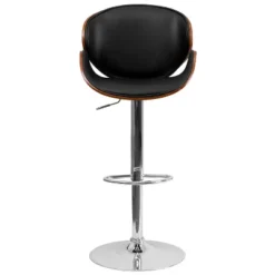 Flash Furniture Bentwood Adjustable Height Barstool With Curved Vinyl Seat And Back -Flash Furniture Sales Store GUEST a93487d8 b165 40b4 8bd8 3f10e9b2fa80