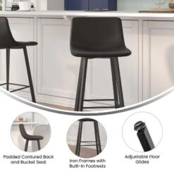 Flash Furniture Caleb Modern Armless 30 Inch Bar Height Commercial Grade Barstools With Footrests And Matte Iron Frames, Set Of 2 18 Flash Furniture Caleb Modern Armless 30 Inch Bar Height Commercial Grade Barstools With Footrests And Matte Iron Frames, Set Of 2 -Flash Furniture Sales Store GUEST aa1fba77 73db 4041 a8b2 8a7b8b81795d