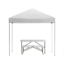 Flash Furniture 8'x8' Pop Up Event Canopy Tent With Carry Bag And Folding Bench Set - Portable Tailgate, Camping, Event Set 17 Flash Furniture 8'x8' Pop Up Event Canopy Tent With Carry Bag And Folding Bench Set - Portable Tailgate, Camping, Event Set -Flash Furniture Sales Store GUEST aaed8f9c 035b 4ae1 b645 f1a047f7e814