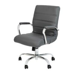 Flash Furniture Mid-Back Executive Swivel Office Chair With Metal Frame And Arms -Flash Furniture Sales Store GUEST ab29fc38 943e 4659 b25b f1671cf3de0e
