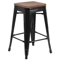 Flash Furniture 24" High Backless Metal Counter Height Stool With Square Wood Seat 28 Flash Furniture 24" High Backless Metal Counter Height Stool With Square Wood Seat -Flash Furniture Sales Store GUEST ac83441a b9db 4df0 9e37 01dfead8b4ee